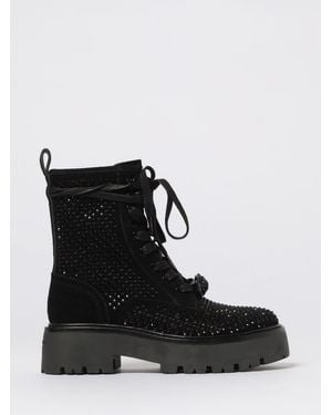 Kurt Geiger Flat Ankle Boot - Black