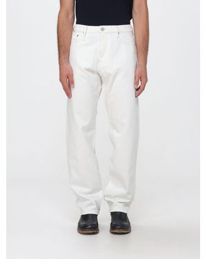 Paul Smith Tapered Fit Five-Pocket Jeans - White