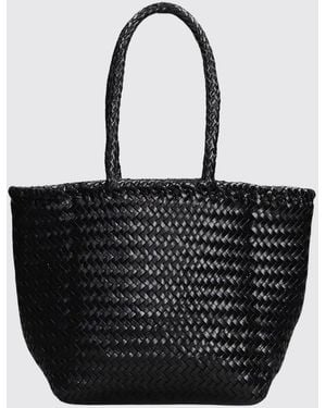 Dragon Diffusion Bolso Grace De Piel Trenzada - Negro
