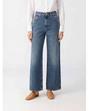 Brunello Cucinelli Jeans Wide Leg - Blu