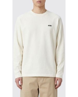 Autry Cotton T-Shirt With Logo - White
