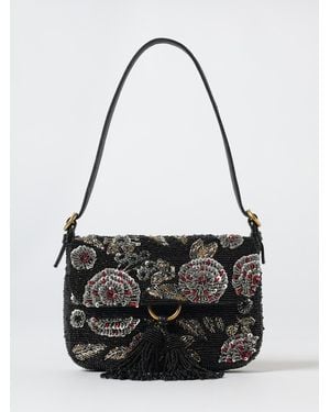 Maliparmi Schultertasche Damen - Schwarz