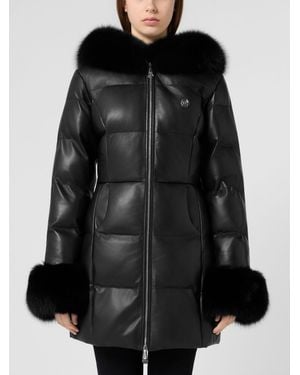 Philipp Plein Coat - Black