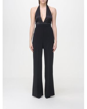 Patrizia Pepe Crêpe Jumpsuit - Black