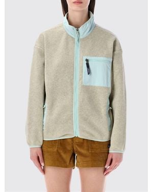 Patagonia Logo Fleece Jacket - Natural