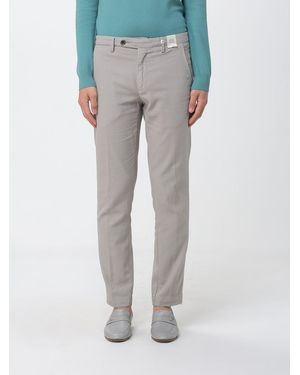 Myths Cotton Chino Trousers - Grey