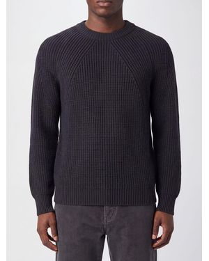 Comme des Garçons Comme Des GarÇ Ons Homme Plus Rundhalspullover Aus Reiner Wolle Mit Rippbündchen - Blau