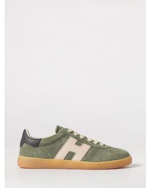 Hogan Cool Suede Sneakers - Green