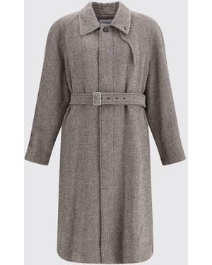 Ferragamo Mantel Herren - Grau