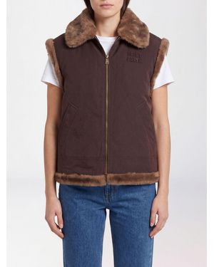MC2 Saint Barth Gilet Corto - Marrone