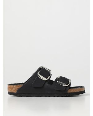 Birkenstock Flat Sandals - Black