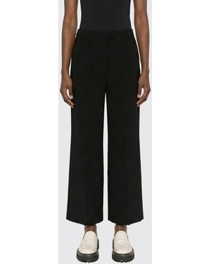 Theory Crêpe Cropped Pants - Black