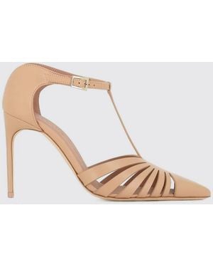 Malone Souliers Jennifer Tstrap Pump Cutout Detail - Natural