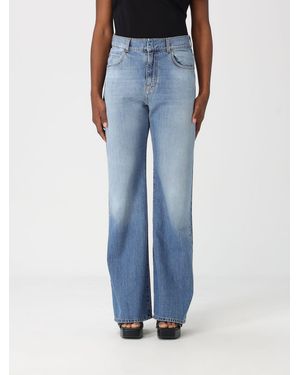 Pinko Wanda Medium Wave Denim Jeans - Blue