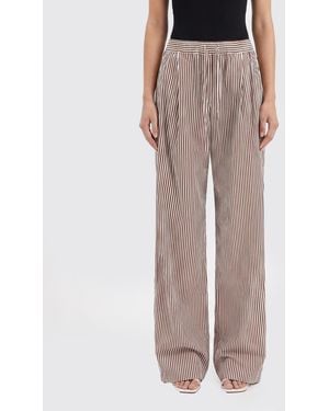 Dolce & Gabbana Dolce &Amp Gabbana Cotton And Silk Palazzo Trousers - Multicolour