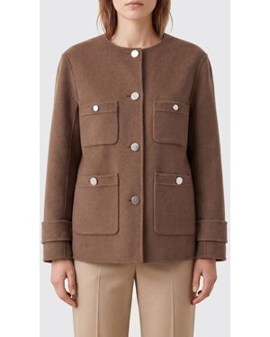 Max Mara Virgin Wool Coat - Brown