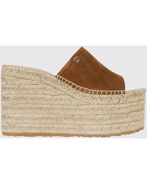 Gianvito Rossi Wildleder-Mules Mit Keilabsatz Und Plateau - Braun