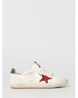 Golden Goose Super-Star Used Leather Trainers - Pink