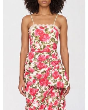 Chloé Chlo&Eacute Floral Bodysuit - Red