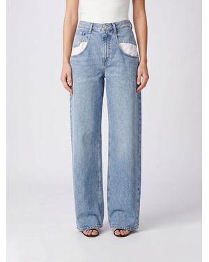 Maison Margiela Cotton Straight Jeans - Blue