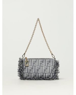 Fendi Sac Porté Épaule Femme - Blanc