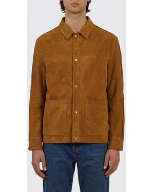 La Martina Suede Overshirt - Natural