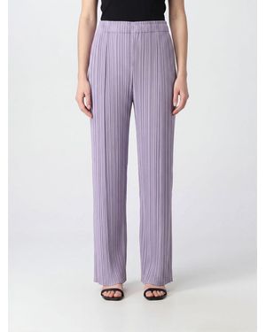 Pleats Please Issey Miyake Trousers - Purple