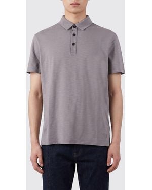 Dondup Basic Cotton Polo Shirt - Purple