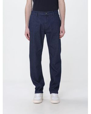 Brooksfield Cotton Chino Pants - Blue