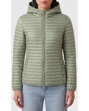 Save The Duck Alexa Hooded Nylon Down Jacket - Green