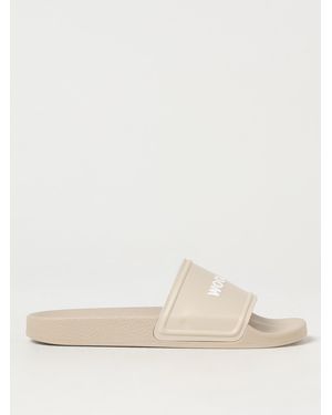 Woolrich Flat Sandals - Natural