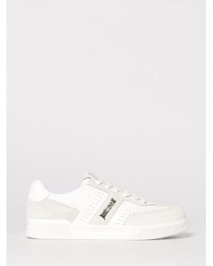 Just Cavalli Leather Trainers - Natural