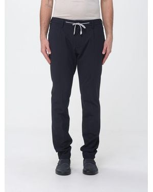 Eleventy Wool Drawstring Trousers - Blue