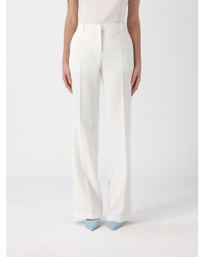 Pinko Eucalipto Technical Canvas Pants - White