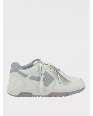Off-White c/o Virgil Abloh Out Of Office Leather Trainers - Grey
