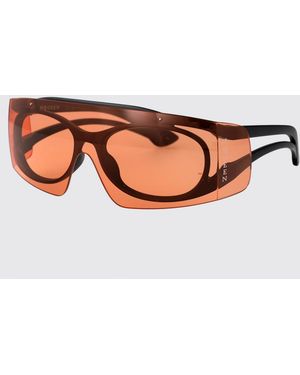 McQueen Am0489S 003G93770235U Shield Sunglasses - Pink