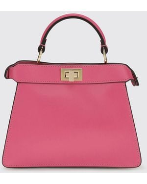 Fendi Peekaboo Iseeu Tasche Aus Leder - Pink