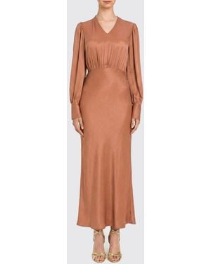 Twinset Viscose Midi Dress - White