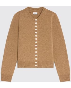 Celine Cashmere Cardigan - Natural