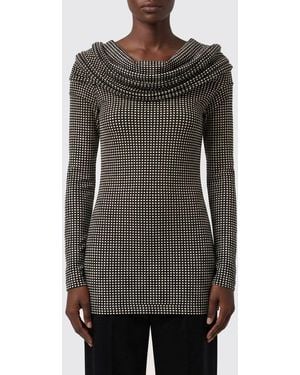 Junya Watanabe Polka Dot Jersey Top - Grey