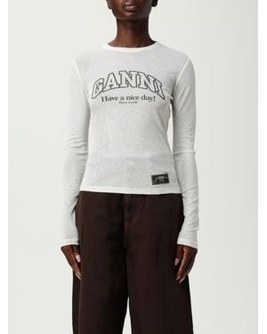 Ganni Top - Bianco