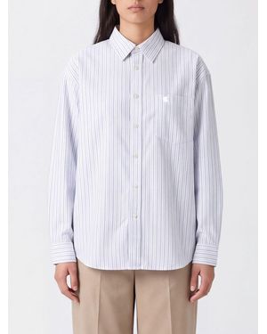 Carhartt W' Keene Striped Relaxed Fit Shirt - White