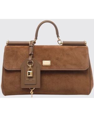 Dolce & Gabbana Dolce &Amp Gabbana Borsa A Mano My Sicily - Marrone