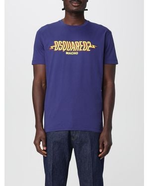 DSquared² T-Shirt Herren - Blau