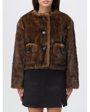 Marc Jacobs Fur Coat - Brown