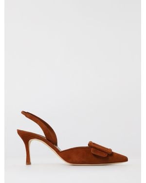 Manolo Blahnik Zapatos Mujer - Marrón