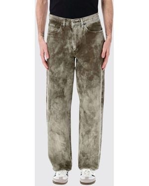 Levi's Jeans 578 De Denim Con Estampado Abstracto - Verde