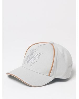 Emporio Armani Ea Logo Baseball Cap - White