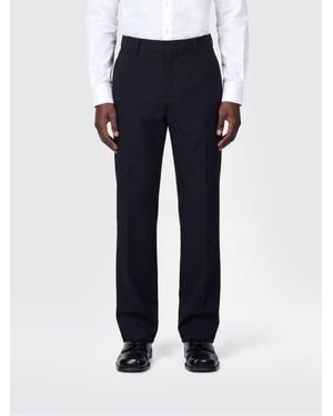 Ami Paris Tailored Virgin Wool Pants - Blue