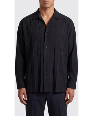 Homme Plissé Issey Miyake Shirt - Black
